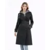 Dámsky trench kabát MODA2252 čierny