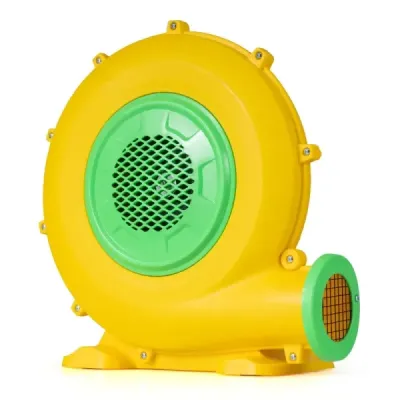 680W nafukovací ventilátor s rukoväťou a zemnými hrotmi Radiálny ventilátor