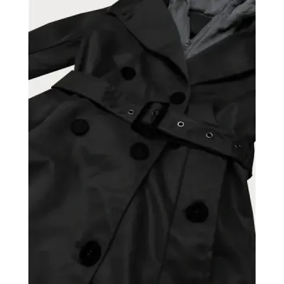 Dámsky trench kabát MODA2252 čierny