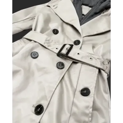 Dámsky trench kabát MODA2252 svetlobéžový