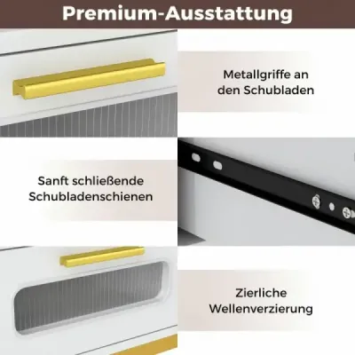 Konzolový stolík, predsieňový stolík s LED osvetlením a nabíjacou stanicou, úzky konferenčný stolík, biely, 90 x 40 x 75 cm
