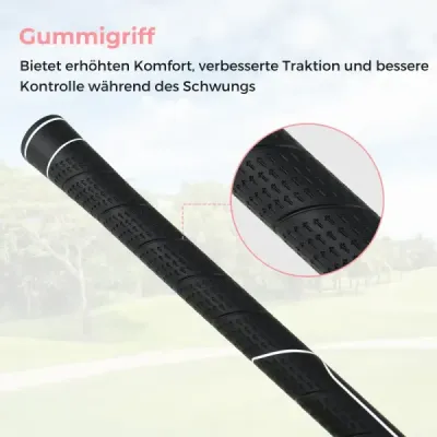 Golfový driver pre ženy, 460 cm³, hliníková palica pre pravákov s ochranným krytom a grafitovou rúčkou