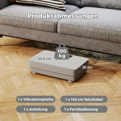 Výkonná vibračná doska – vibračná platforma na budovanie svalovej hmoty, spaľovanie tukov a celkové precvičenie tela