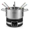 Elektrická súprava na fondue, 1200 W, s regulátorom teploty a odnímateľným nerezovým hrncom