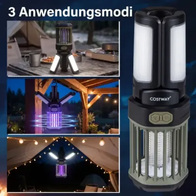 Elektrický lapač hmyzu, skladací hmyzí lapač, vonkajší vodotesný lapač much