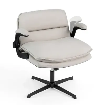 Ergonomická kancelárska stolička, výškovo nastaviteľná kancelárska stolička s operadlom, nosnosť do 150 kg