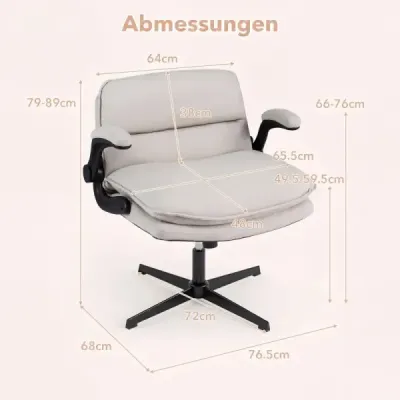 Ergonomická kancelárska stolička, výškovo nastaviteľná kancelárska stolička s operadlom, nosnosť do 150 kg