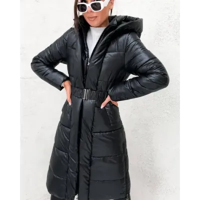 Dámska zimná bunda MODA9869 čierna