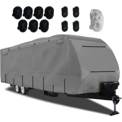Ochranný poťah z netkanej textílie na karavan, ochranný obal na obytný automobil, plachta 524 x 260 cm