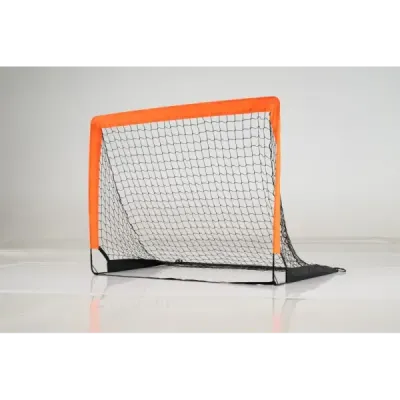Sada 2 detských futbalových bránok s vystuženými sklolaminátovými tyčami, 120 x 96 x 96 cm, oranžové