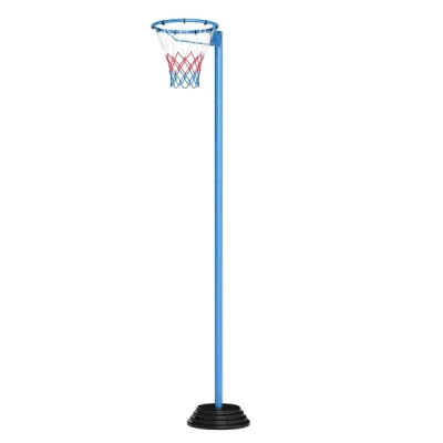 Bránka na netbal Samostatne stojaci basketbalový kôš s výškovo nastaviteľnou tyčou od 105 do 255 cm