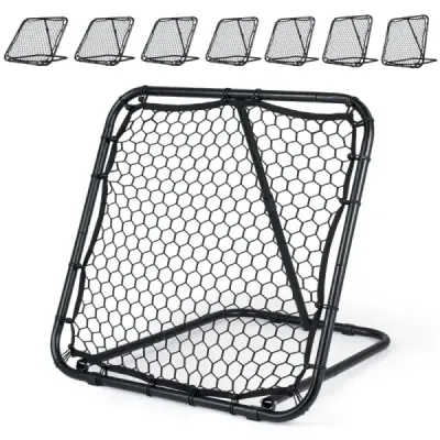 Skladacia futbalová sieť 101 x 101 cm so 7-stupňovým nastavením uhla