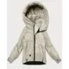 Dámska jarná  bunda MODA8591 svetlobéžová