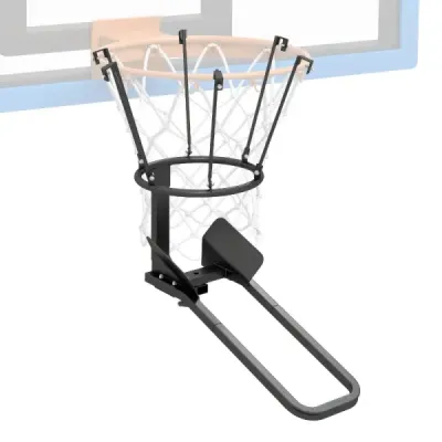 Systém odrazu lopty pre basketbalové koše s obručou 45 cm a bočnou ochranou, otočný o 180°