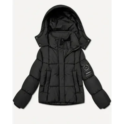 Dámska puffer bunda MODA6061 čierna
