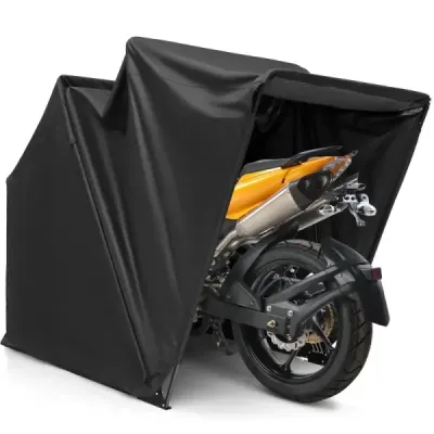 Plachta na motorku z oxfordskej tkaniny s kovovým rámom Vodotesná Zimovzdorná 345 x 137 x 190 cm