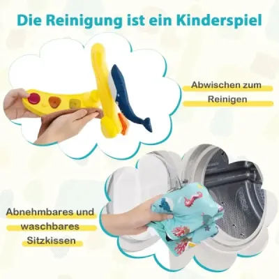 Detské chodítko Baby Sky Jumperoo s nastaviteľnou výškou a hračkami a hudobným boxom svetlomodré