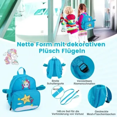 2-dielny detský kufor + batoh 47 cm dlhý kufor na kolieskach a 30 cm široký batoh 12"+18" astronauti