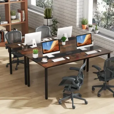 180 x 90 cm konferenčný stolík pre 8-10 osôb zasadací stôl obdĺžnikový seminárny stôl