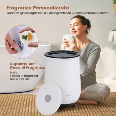 23l elektrický ohrievač uterákov s 3 úrovňami ohrevu, sušič uterákov, ohrievač, čierny