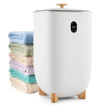 35L Veľký ohrievač uterákov s časovačom Elektrický sušič uterákov Stropný ohrievač biely