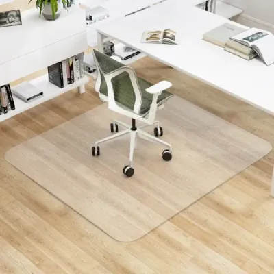 180 x 160 cm podložka pod kancelárske stoličky Transparentná PVC ochranná rohož na podlahu Ochranná rohož na podlahu