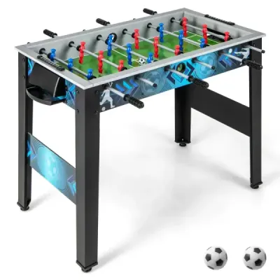 Detský stolný futbal s 2 loptami a 18 hráčmi Drevený stolný futbal Futbalový stôl