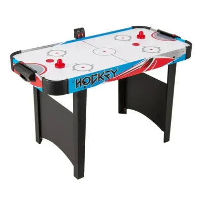 Elektrický stôl na vzdušný hokej s LED tabuľou výsledkov 130 x 61 x 76 cm