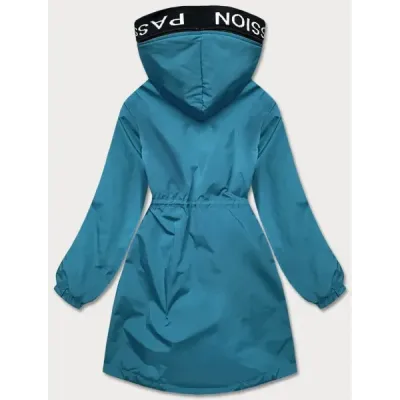 Dámska bunda parka MODA8002 modrá