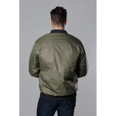 Pánska prechodná bomber bunda MODA95 army