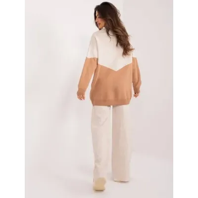 Dámska súprava MODA1497 bež-camel