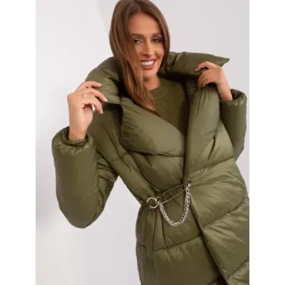 Lahká dámska zimná bunda MODA8310 khaki