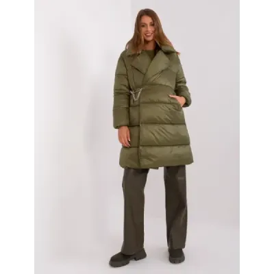 Lahká dámska zimná bunda MODA8310 khaki