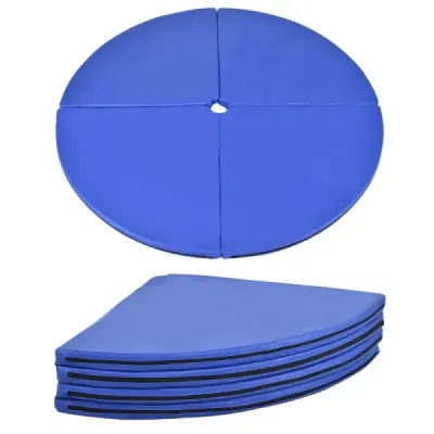 Pole Dance ochranná podložka Pole Dance Mat Fall Match Crash Mat Blue