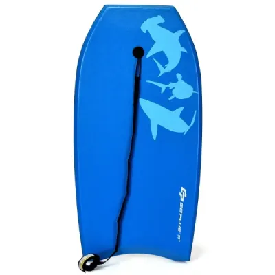 Sup Board Kids Bodyboard Surfboard Surfboard Blue 104 x 52 x 6 cm