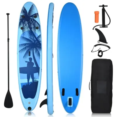 SUP Board Nafukovacia Stand Up Board Paddle Board modrý S