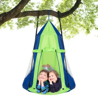 Detská hojdačka Nest Swing Max. Nosnosť 150 kg Priemer 100 cm-ružová