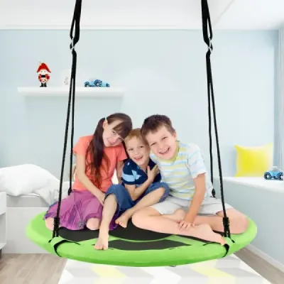 Detská hojdačka Nest Swing Max. Nosnosť 150 kg Priemer 100 cm-ružová