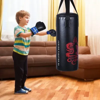 10KG boxovacie vrece sada s 8oz boxerské rukavice deti boxovacie vrece boxovacie vrece