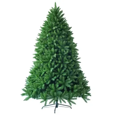 225 cm umelý vianočný stromček Vysoko kvalitné ihly z PVC Christmas Tree Green