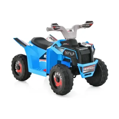 6V detská elektrická štvorkolka s prepínačom vpred/vzad Detská štvorkolka Mini Electric Quad Blue