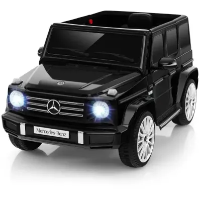 Elektrické autíčko pre deti Mercedes Benz G500 detské elektrické autíčko s diaľkovým ovládaním čierne