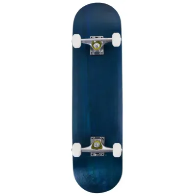 Skateboard kompletná doska funboard mini cruiser drevená doska longboard 20x79cm-modrá