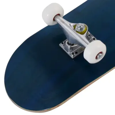 Skateboard kompletná doska funboard mini cruiser drevená doska longboard 20x79cm-modrá