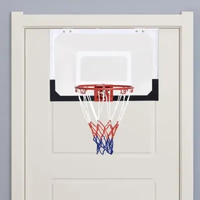 Basketbalový kôš basketbalová súprava pre deti s kruhom a sieťou 45 x 30 cm