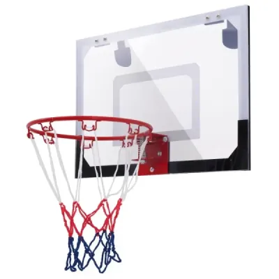 Basketbalový kôš basketbalová súprava pre deti s kruhom a sieťou 45 x 30 cm