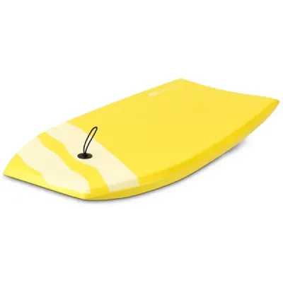 Sup Board Kids Bodyboard Surfboard Surfboard Yellow 104 x 52 x 6 cm