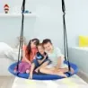 Detská hojdačka Nest Swing Max. Nosnosť 150 kg Priemer 100 cm-ružová