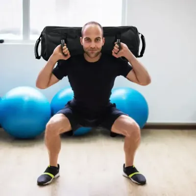 27KG Power bag Sandbag Core bag vrátane 6 x 5 kg vreca s pieskom