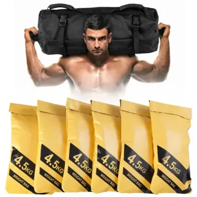 27KG Power bag Sandbag Core bag vrátane 6 x 5 kg vreca s pieskom